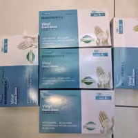 دستکش لاتکس وینیل واندرفول WonderFul بسته 100 عددی