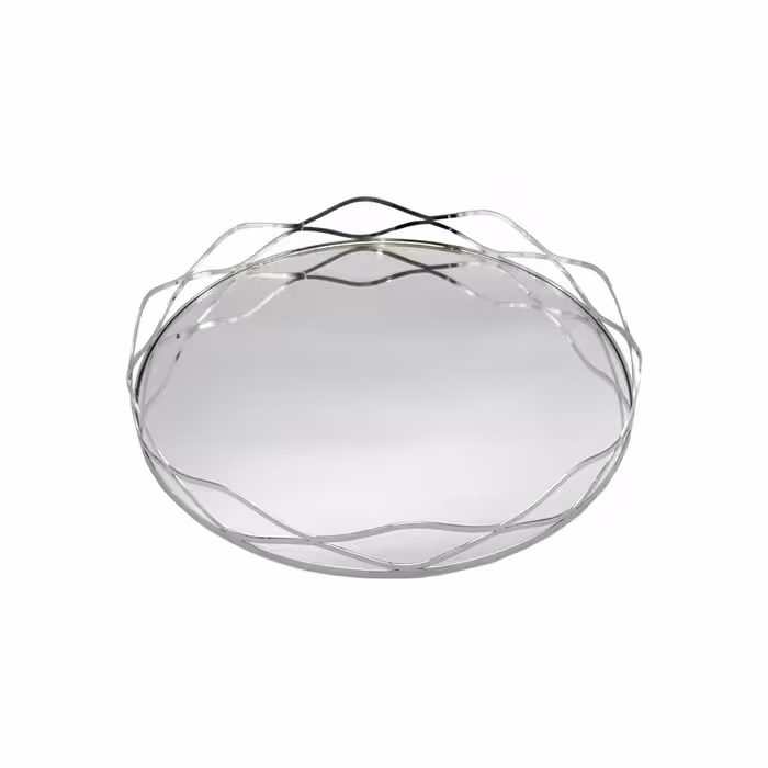 سینی دایره سیلور رویال مدل AG | خانه سام