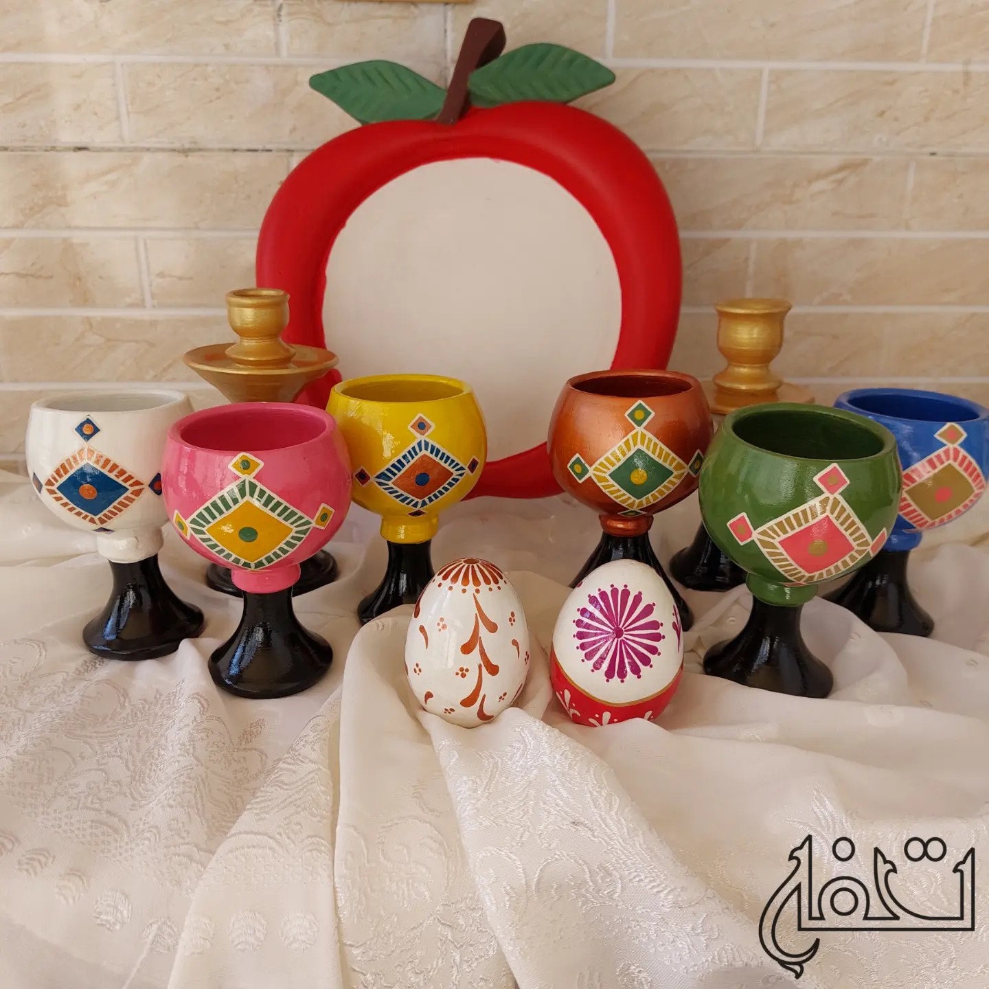 هفت سین سفالی سنتی 