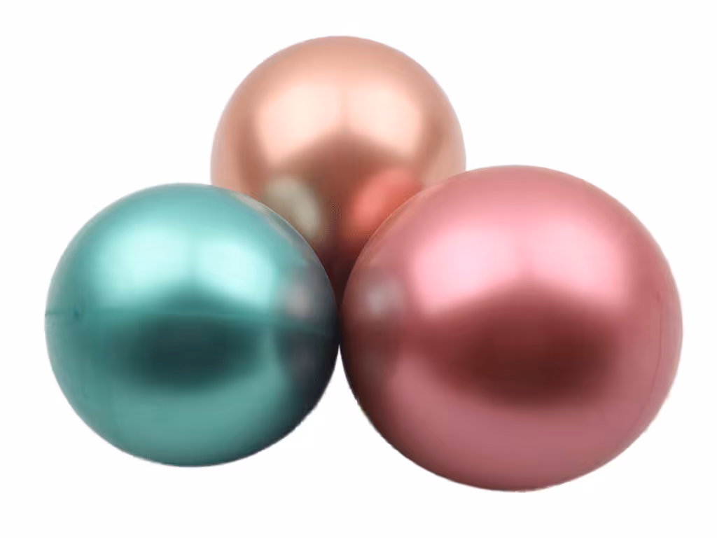 بادکنک کروم (3عددی)