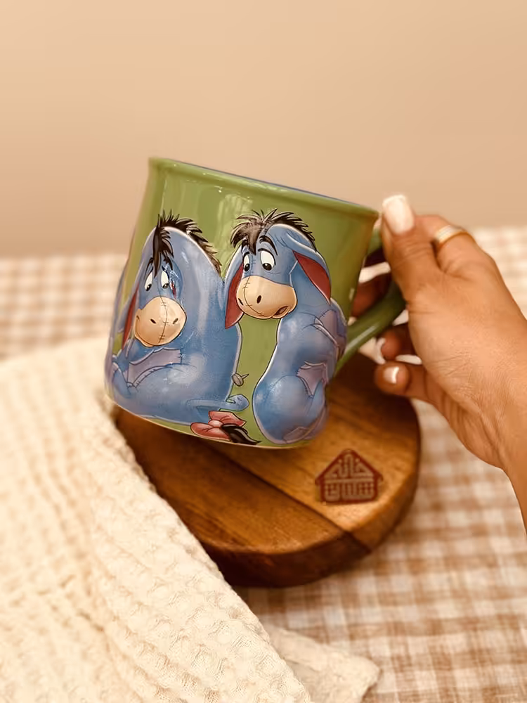 ماگ دیزنی طرح برجسته الاغ(EEYORE)