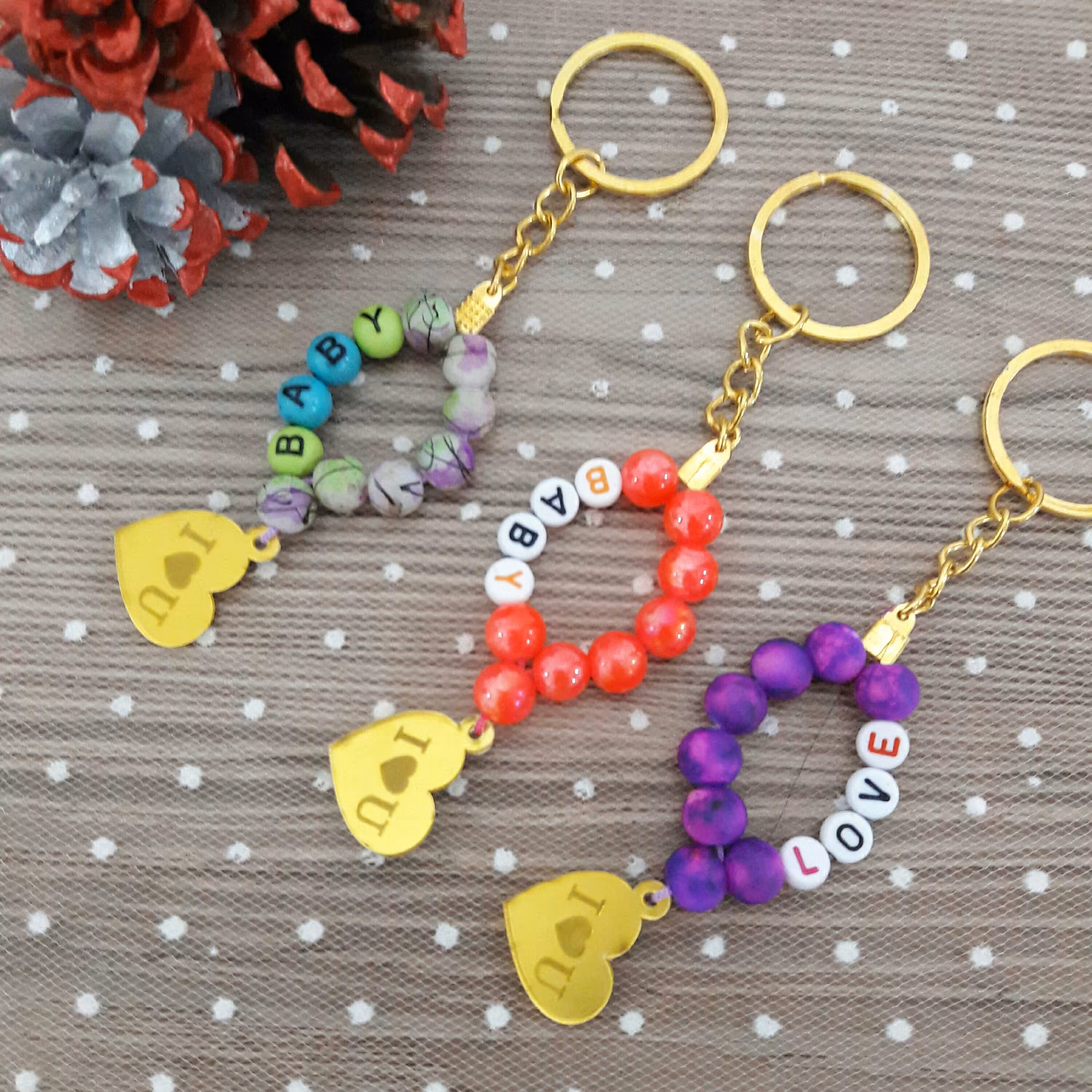 آویز سوئیچ دستساز با نام دلخواه