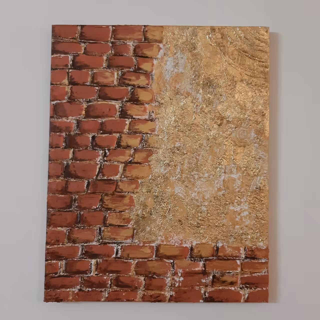 تابلو نقاشی طرح دیوار گنج