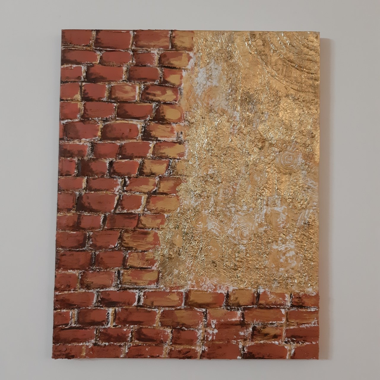 تابلو نقاشی طرح دیوار گنج