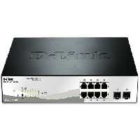 سوئیچ 10 پورت PoE دی لینک مدل دی جی اس1210 10پی