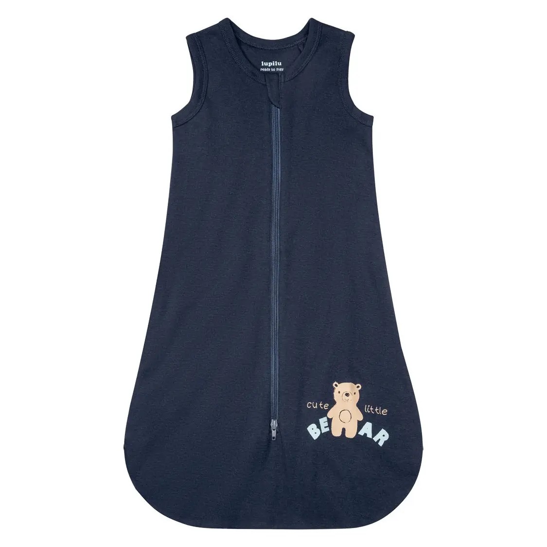 کیسه خواب نوزادی برند لوپیلو Lupilu سرمه ای چهار فصل 18 تا 48 ماه 110 سانت tog 0.5