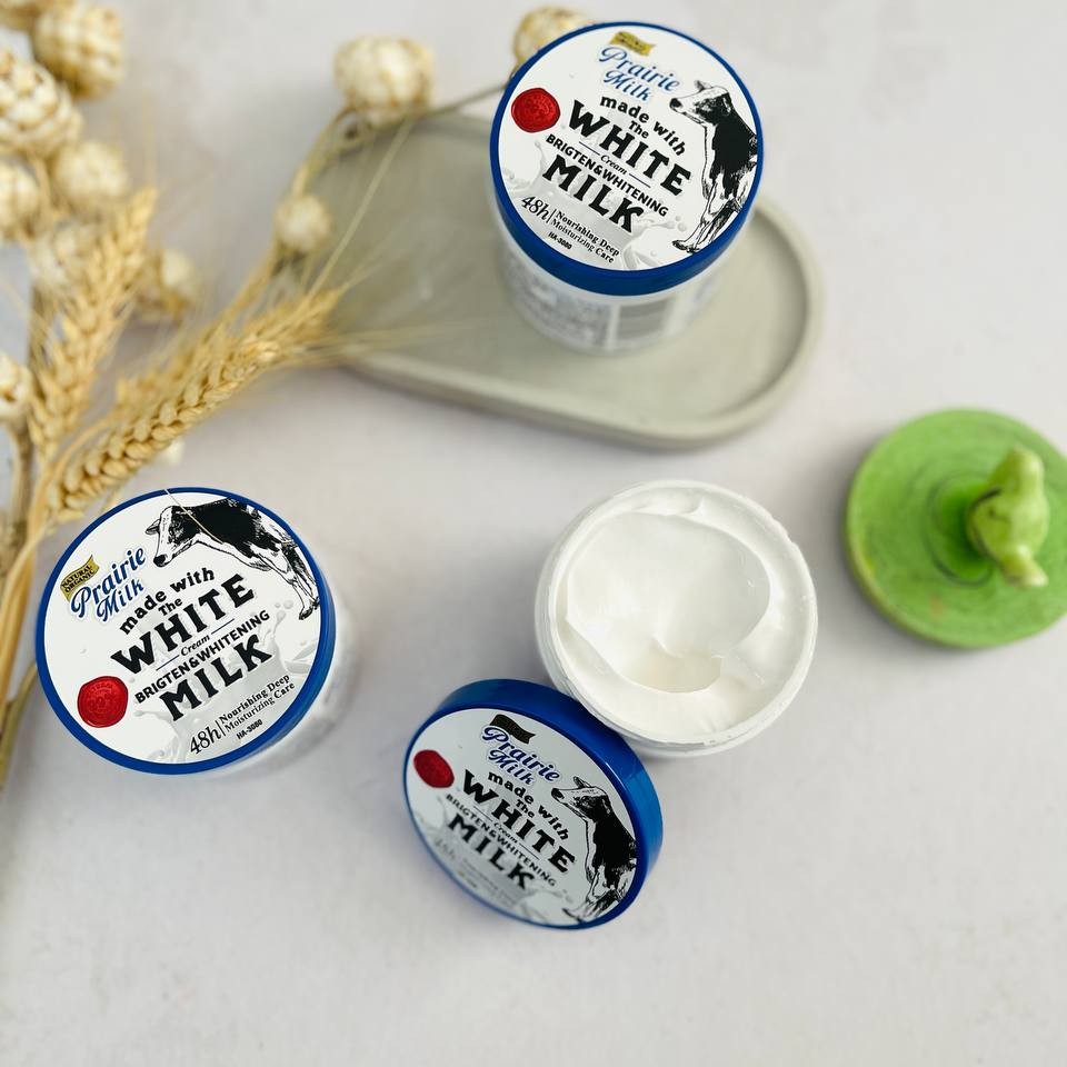 کرم سفید کننده شیر گاو وکالی آبرسان و مرطوب کننده جلوگیری از چین و چروک کلاژن ساز