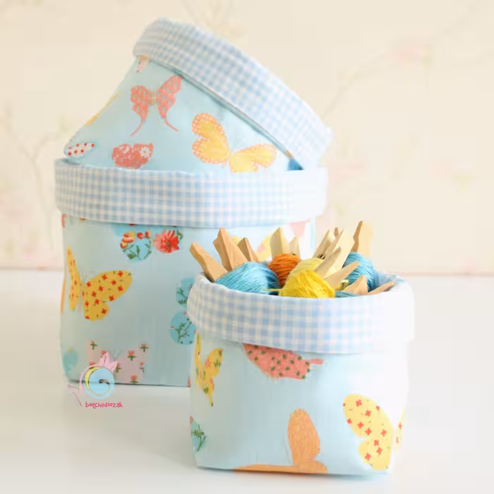 باکس پارچه ای ست سه تایی قابل شست و شو