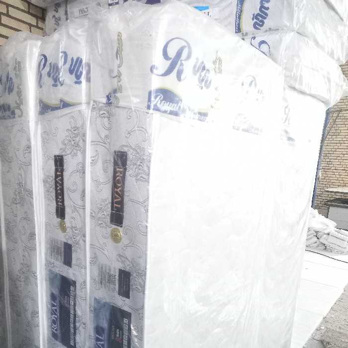 تشک رویال اصل 8 سال ضمانت سوپر طبی فنری تک نفره 200در90