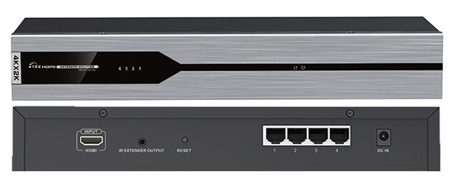 اسپلیتر 4 پورت HDMI لنکنگ LKV314-4K-HDbitT