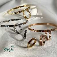 ست دستبند و انگشتر رولکس