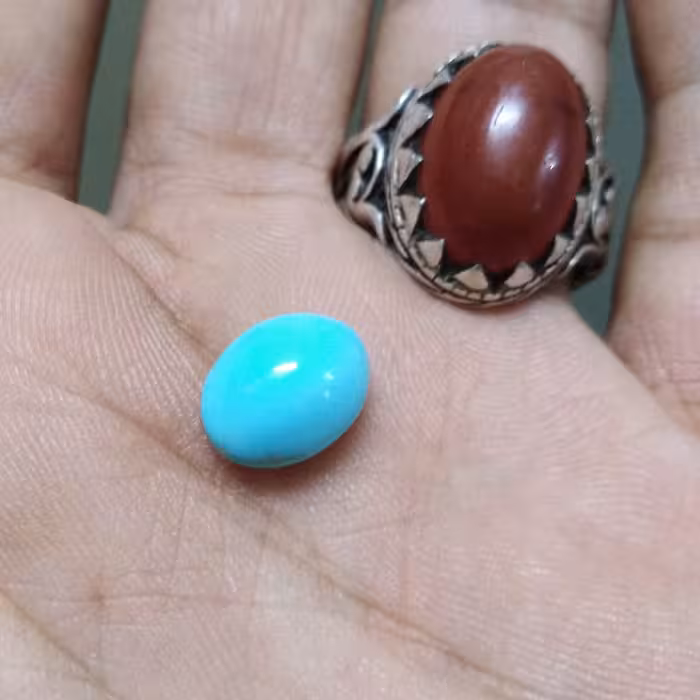 فیروزه نیشابور محک طبیعی ، پاک پاک پاک ، جواهر واقعی به ضمانت معدنی و بدون احیا