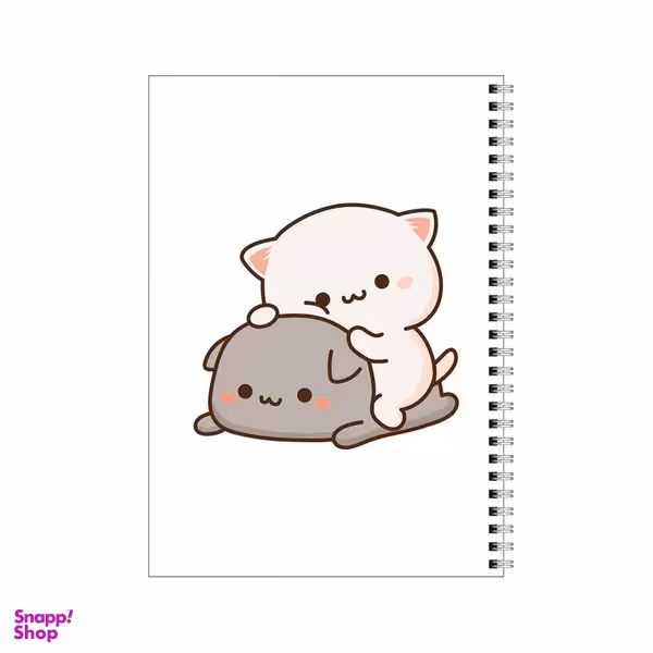 دفتر مشق 80 برگ بامبیلیپ طرح بچه گربه فانتزی کد 5686709