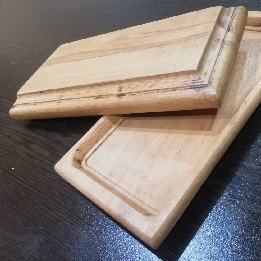 سینی چوبی راش، برای پذیرایی، در رنگ ها و ابزار مختلف، در سایز 20در 10، در 1.8 تا 2.2