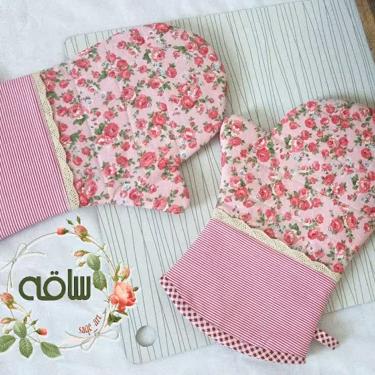 دستکش فر( جفتی) کد 1