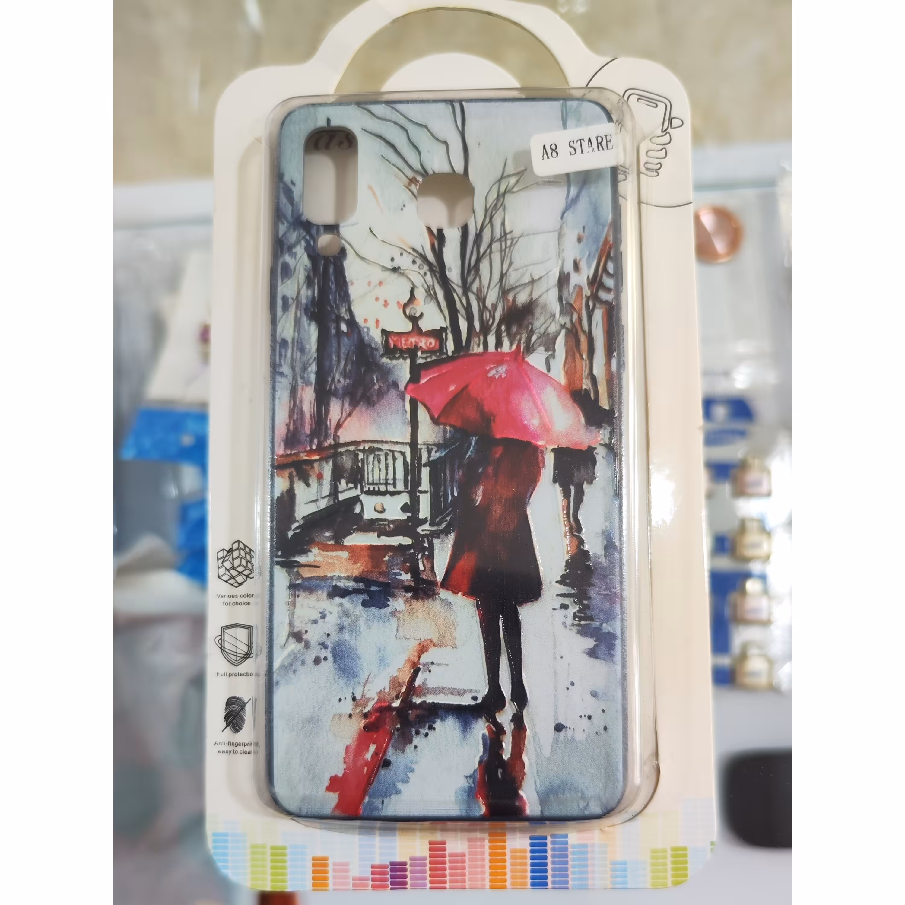 قاب طرح دار سامسونگ A8