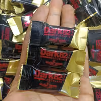 شکلات تلخ 82 درصد 4گرمی با کیفیت قافلانکوه 200 گرم آجیل و خشکبار مهران