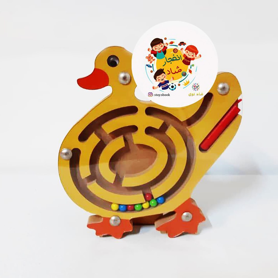 ماز مگنتی حیوانات طرح اردک ( سدای شاد)
