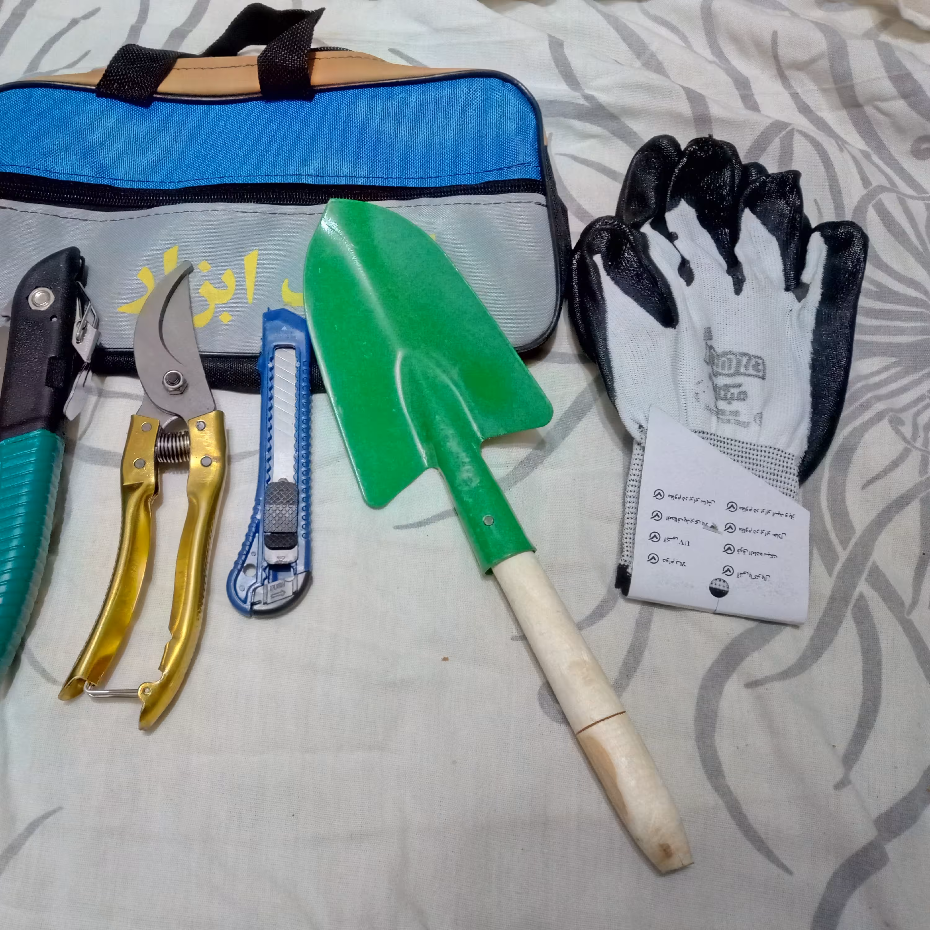 مجموعه ابزار باغبانی خانگی 6 عددی 