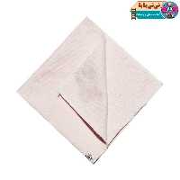 دستمال نوزادی آدمک طرح راه راه رنگ صورتی