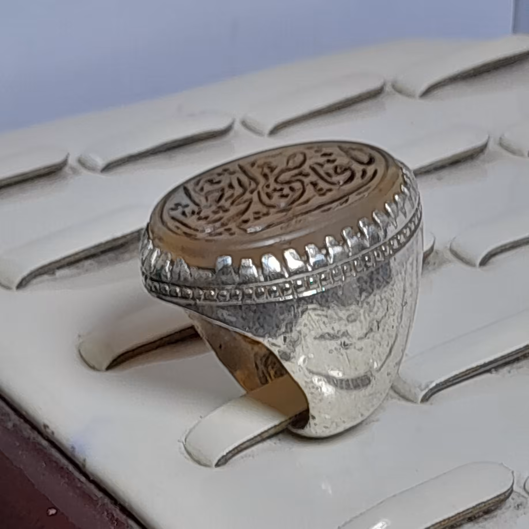 انگشتر استاد حاج حسین جدی 40 گرم