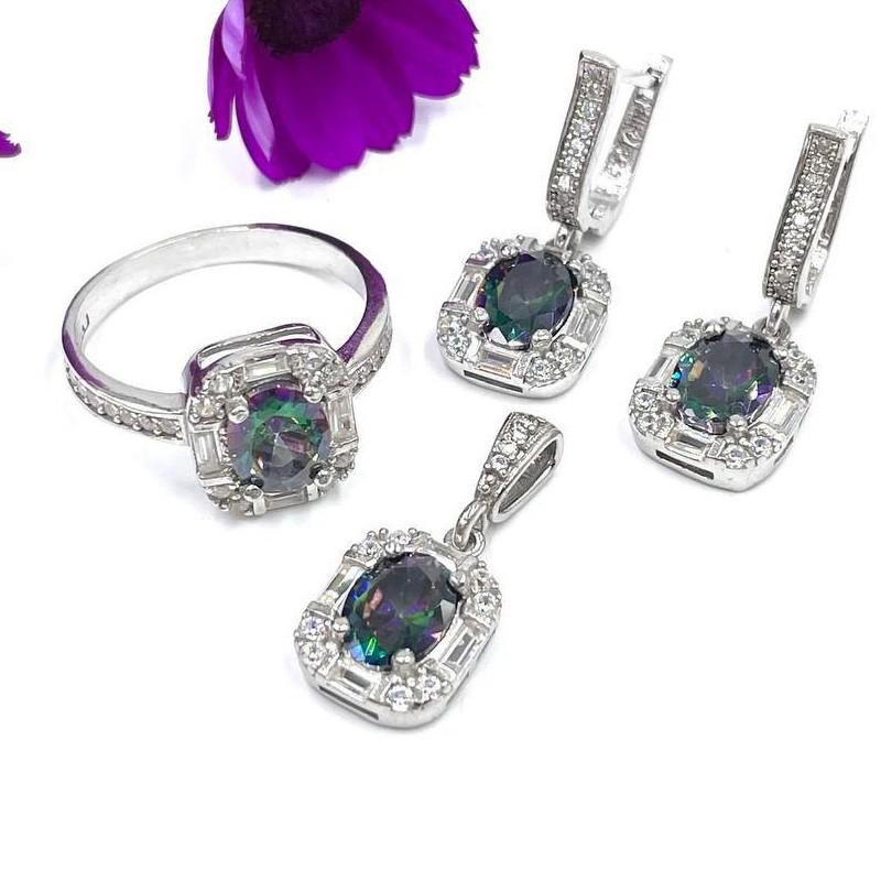 نیمست جواهری نقره