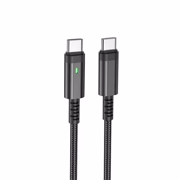 کابل دو سر تایپ سی 60W بروفون مدل BU38 طول 1.2 متر