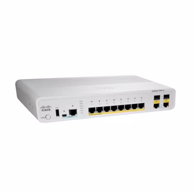 سوئیچ شبکه سیسکو مدل Cisco WS-C3560C-8PC-S | شبکه ارغوان 021-41902