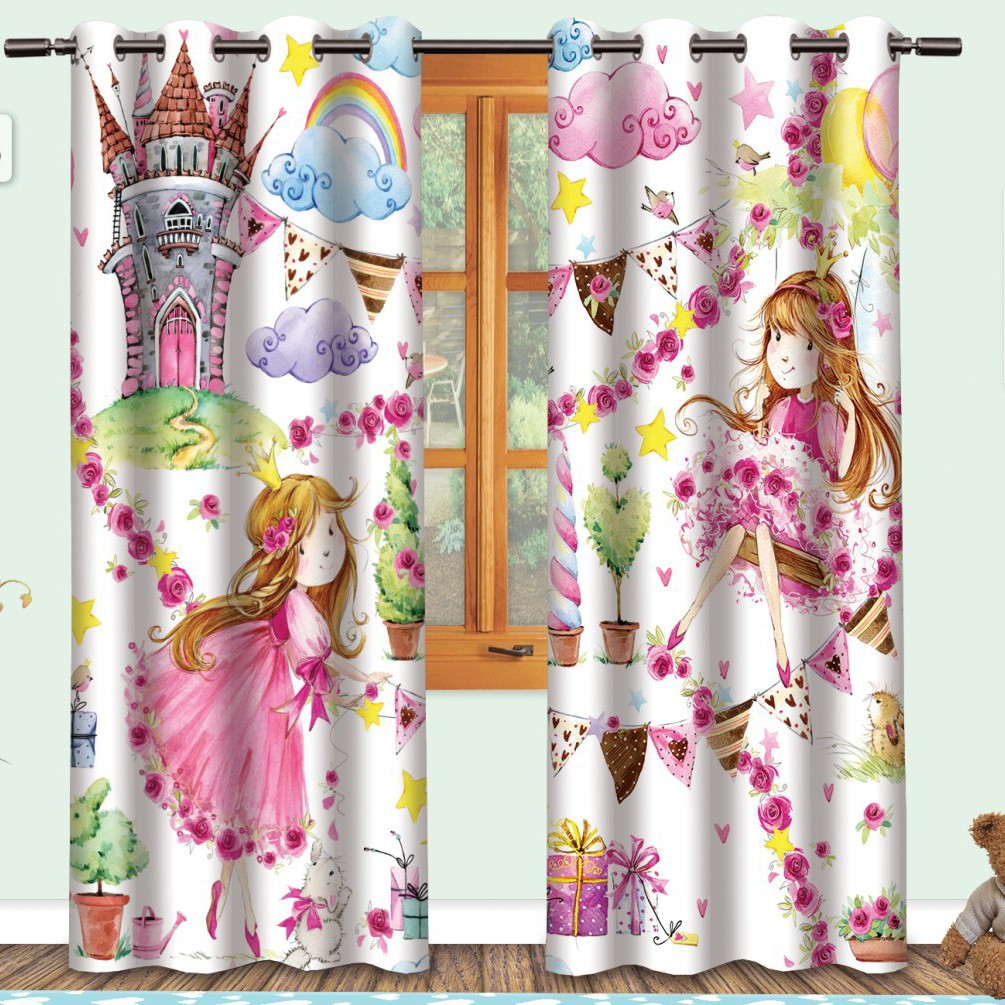 پرده چاپی  پانچ  اتاق کودک کد 733