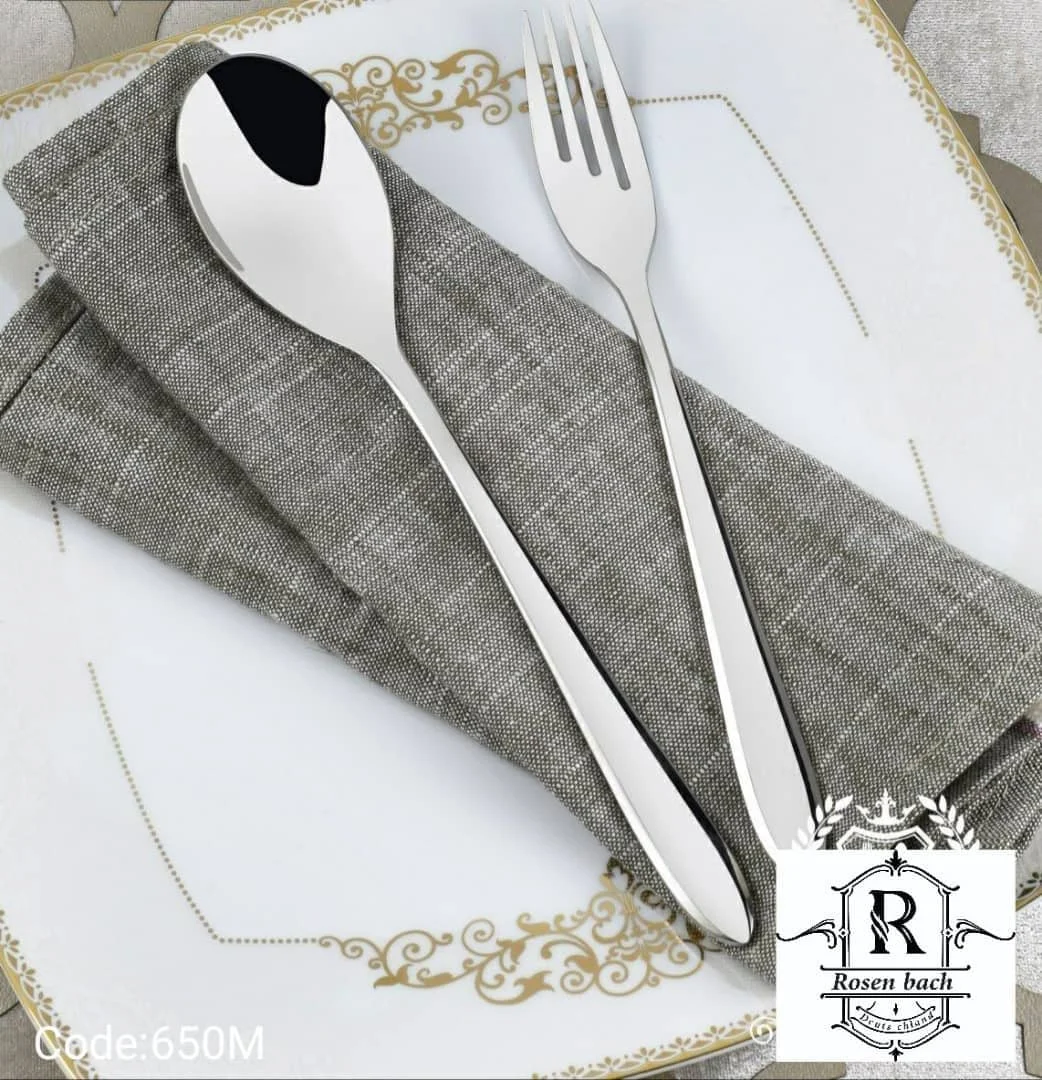 سرویس قاشق چنگال رزنباخ  161 پارچه روزنباخ (36 نفره بدون باکس) کد 650M