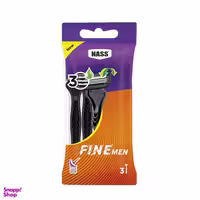 خود تراش ناس مدل Fine بسته 3 عددی