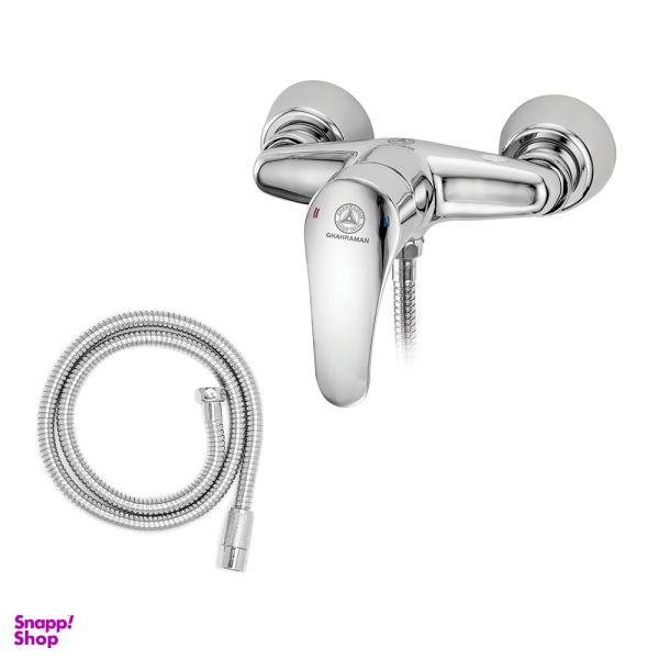 شیر سرویس بهداشتی شیرآلات بهداشتی قهرمان مدل اسپانیایی به همراه شلنگ توالت