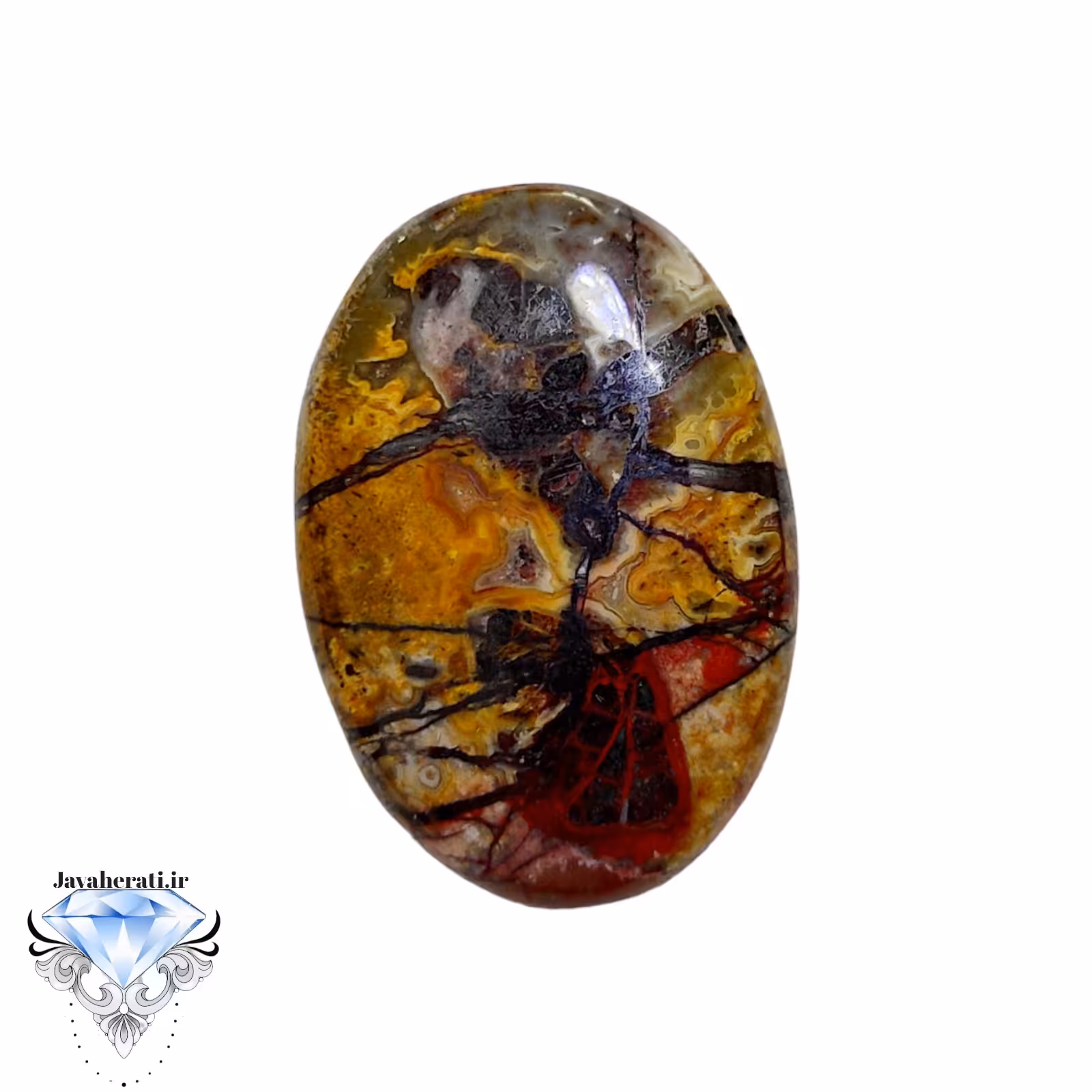 نگین  کریزی لیس طبیعی و خارق العاده