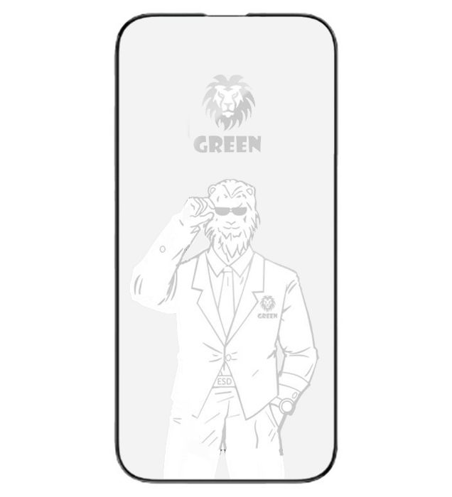 گلس گوشی سامسونگ گلکسی A21s گرین مدل تمام صفحه