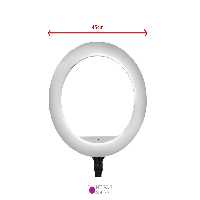 *رینگ لایت عکاسی 100 وات KY-BK580L