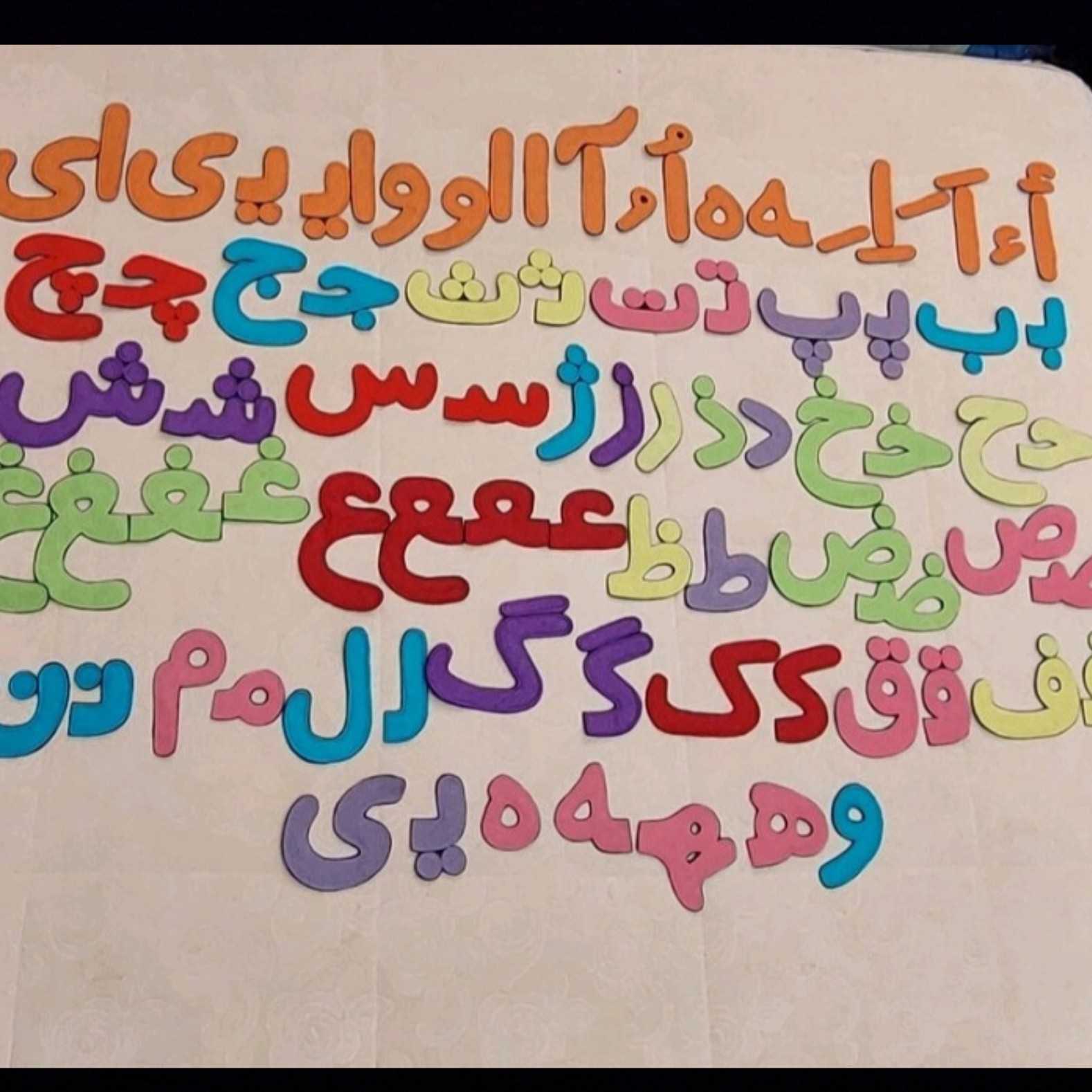 حروف الفبا نمدی