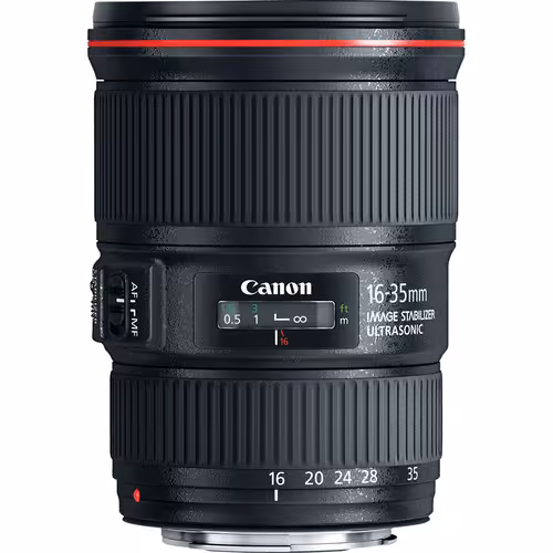 لنز کانن مدل 35-16 میلیمتر یو اس ام Canon EF 16-35mm f/4L IS USM Lens