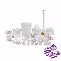 جهيزيه هومکت 58پارچه سفيد