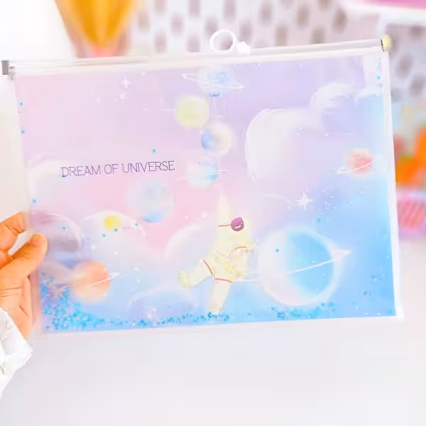 کاور زیپ دار طرح فضانورد