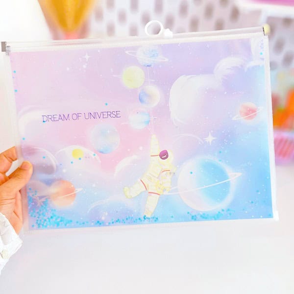 کاور زیپ دار طرح فضانورد