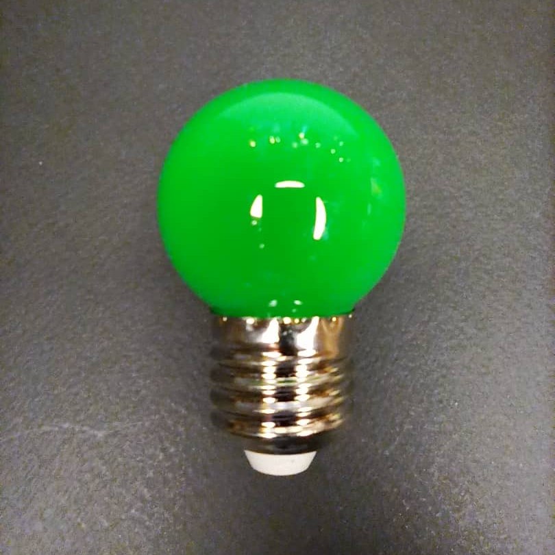 لامپ LED حبابی 0.5 وات رنگ سبز