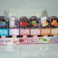 تینت لب طرح بستنی میوه ای عمده 12عددی