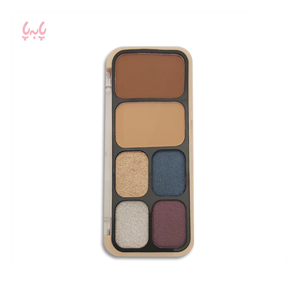پالت کانتور و سایه چشم 6 رنگ دو دو گرل