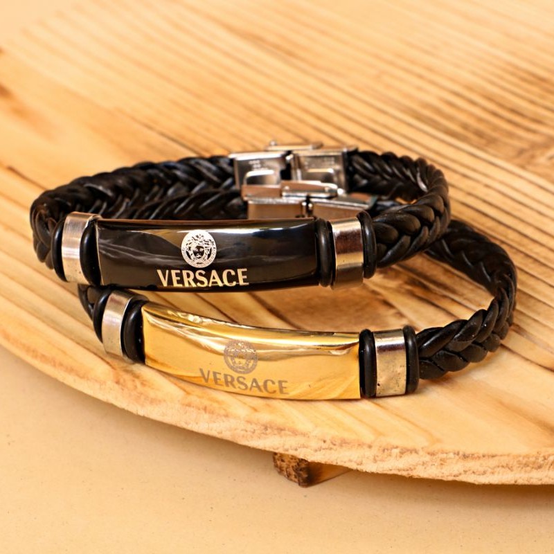 بدلیجات دستبند چرم اسپرت مدل 1