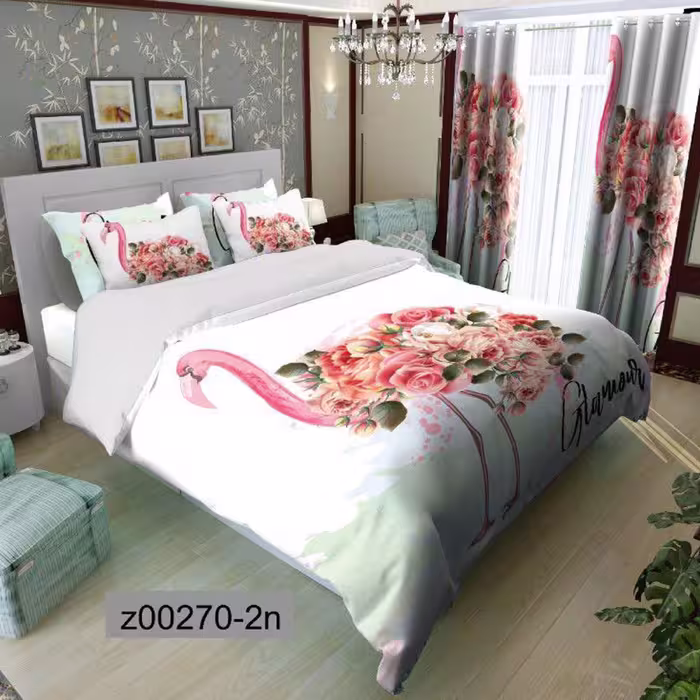 سرویس روتختی 2 نفره تنسل چاپی برندترک لند(Turk Land) z 270