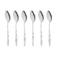 قاشق چای خوری ناب استیل مدل Palermo بسته 6 عددی