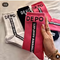 جوراب ساق بلند ورزشی طرح Lepo-پک 12تایی