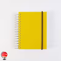 دفترچه یادداشت سیمی زرد آیلار
