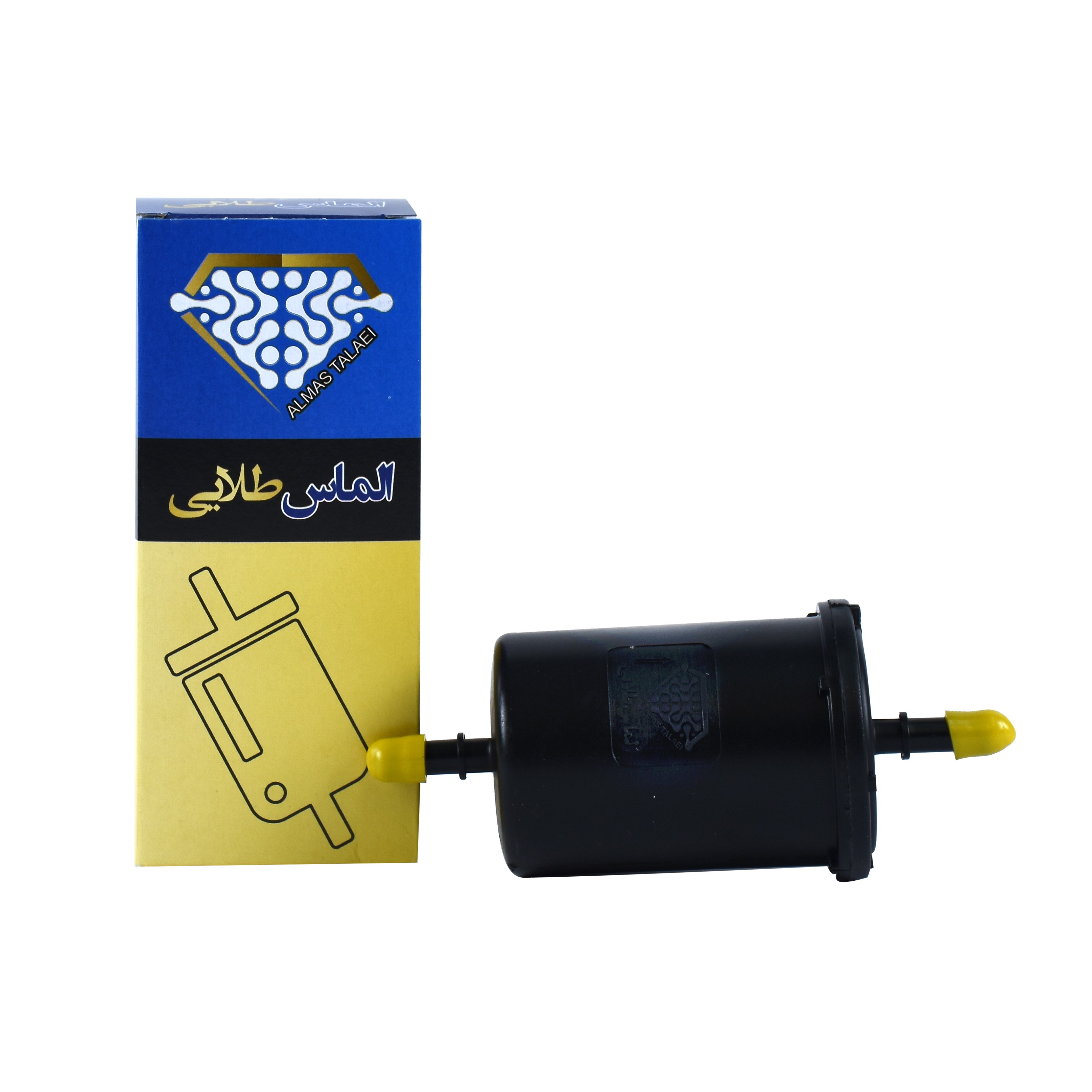 فیلتر بنزین پلیمری الماس طلایی مدل AT-1001