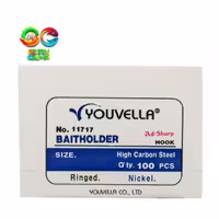 قلاب پایه بلند Youvella کد 11717NI سایز 3- نیکل